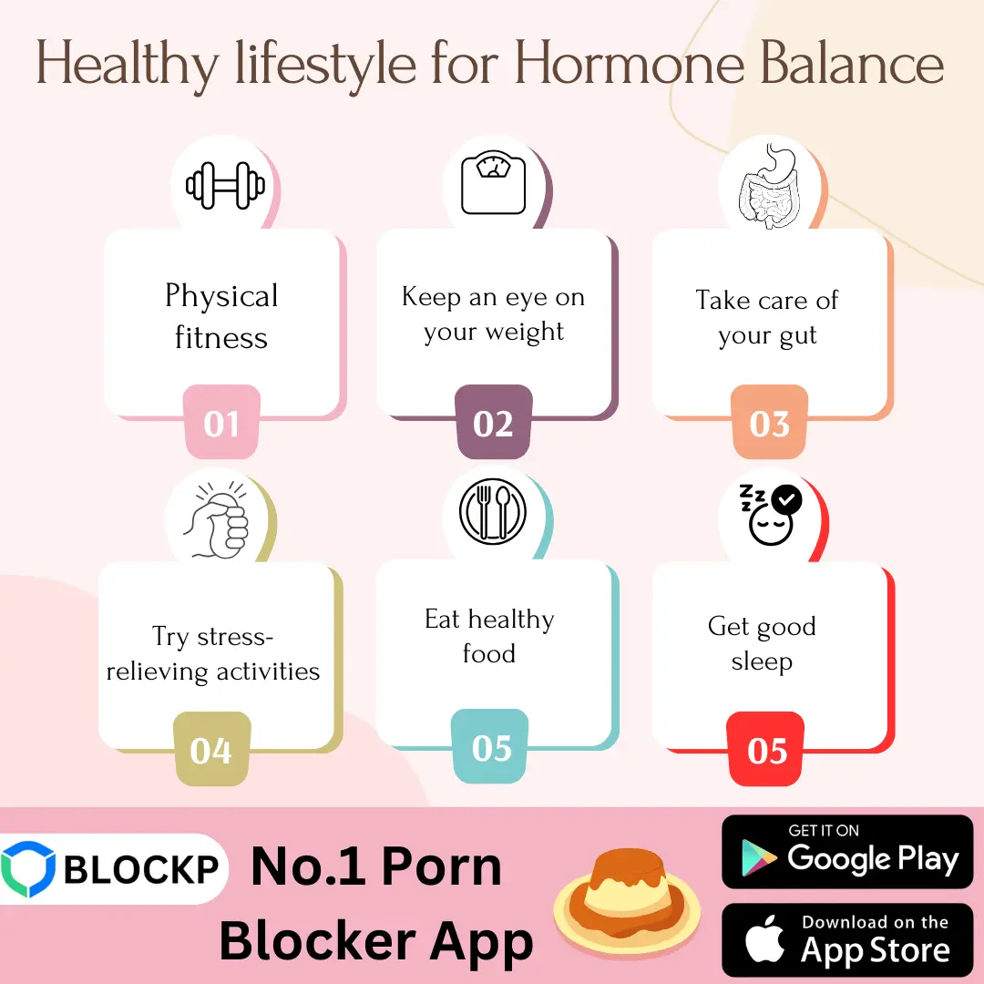 Healthy lifestyle for hormone balance